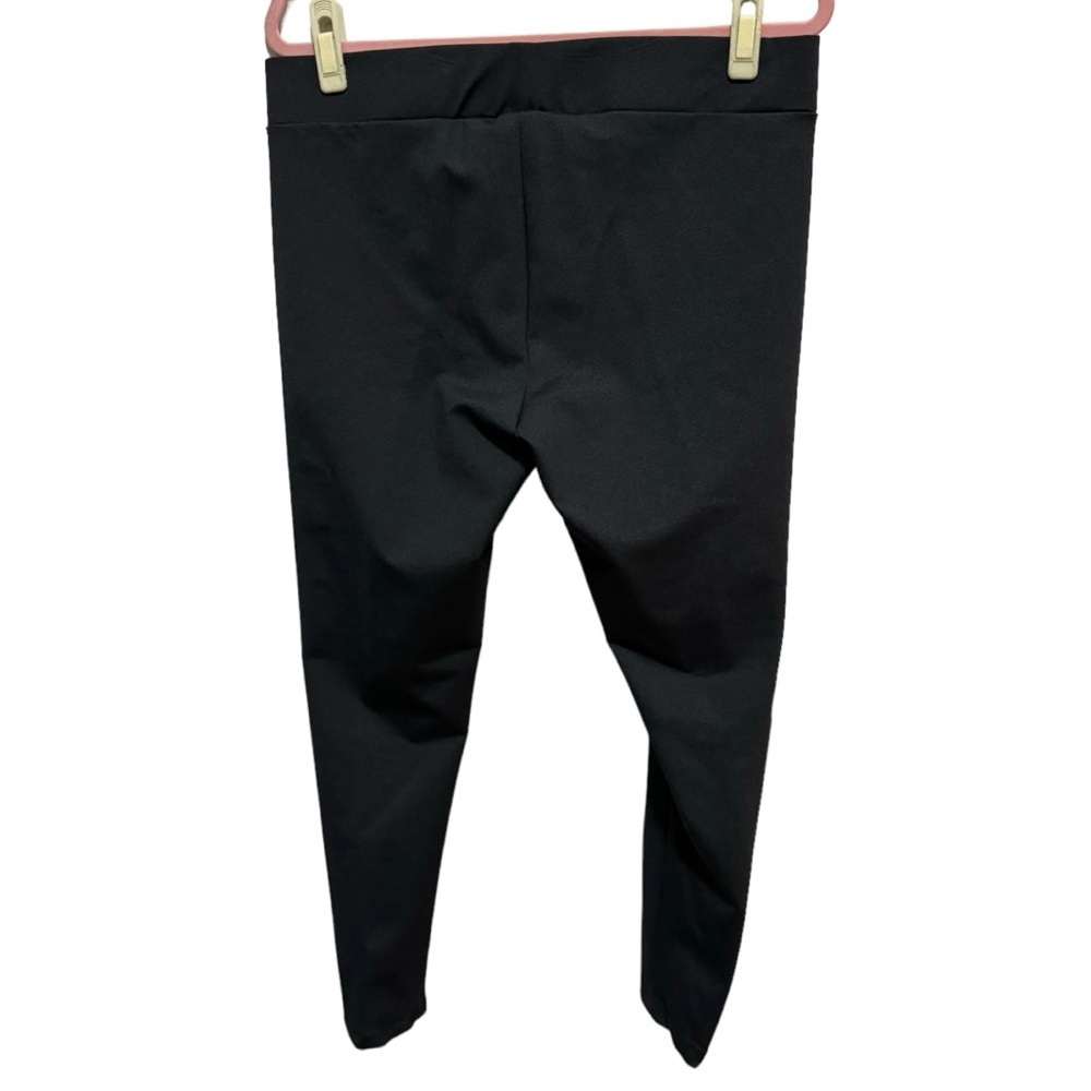 Matty M - Dark Charcoal Gray Knit leggings - Size XL